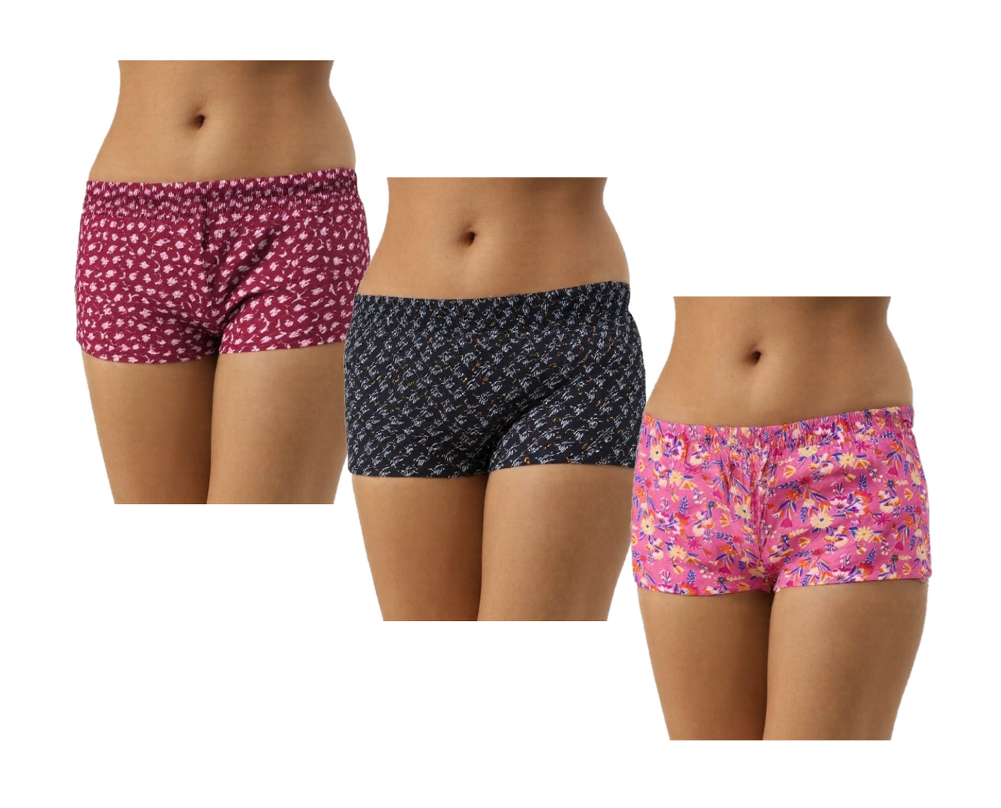 Women Underwear Trunk Printed